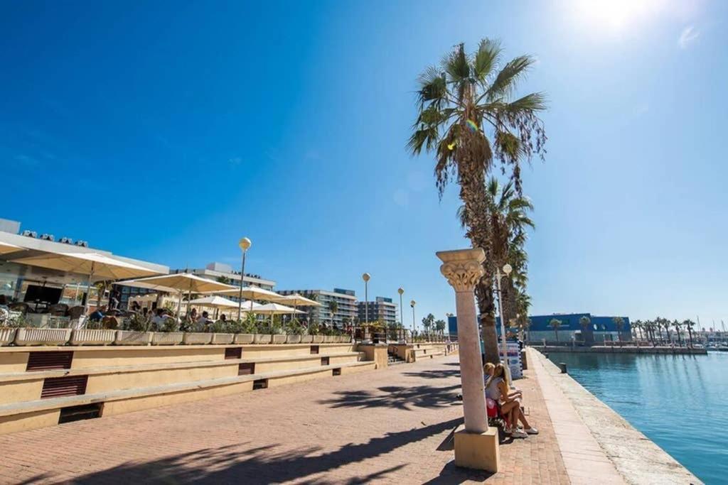 Sea View Central Beach Alicante Bagian luar foto